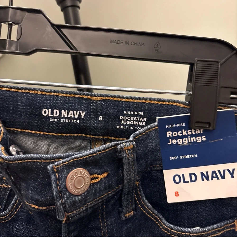 Old Navy Girls Dark Blue Skinny Jeans